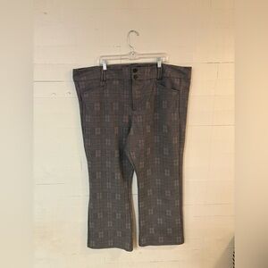 Studio by Torrid Plaid Trouser Pants Women’s Size 20R Stretch Work